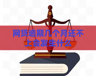 网贷逾期几个月还不上会发生什么