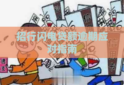 招行闪电贷额逾期应对指南