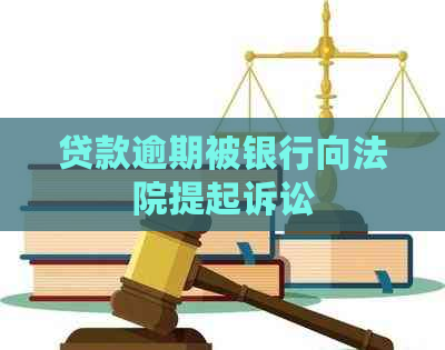 贷款逾期被银行向法院提起诉讼