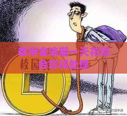 备用金逾期一天花呗会怎样处理