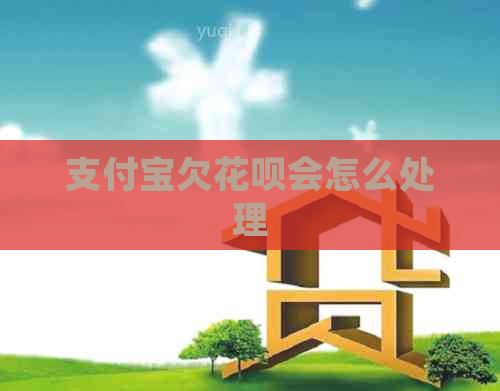 支付宝欠花呗会怎么处理