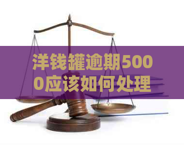 洋钱罐逾期5000应该如何处理