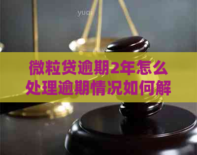 微粒贷逾期2年怎么处理逾期情况如何解决