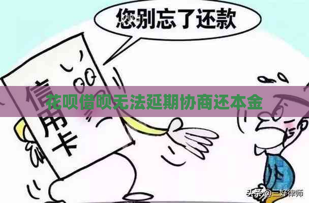 花呗借呗无法延期协商还本金