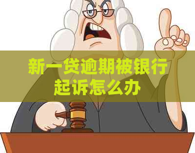 新一贷逾期被银行起诉怎么办