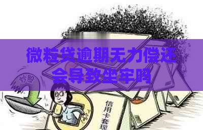 微粒贷逾期无力偿还会导致坐牢吗