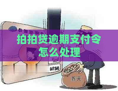 逾期支付令怎么处理