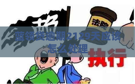 蓝领贷逾期2129天应该怎么处理