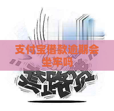 支付宝借款逾期会坐牢吗