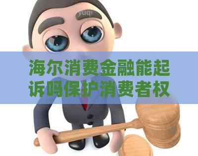 海尔消费金融能起诉吗保护消费者权益吗