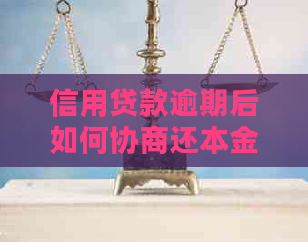 信用贷款逾期后如何协商还本金