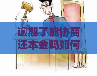 逾期了能协商还本金吗如何解决