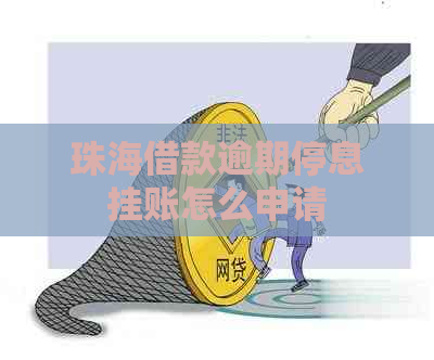 珠海借款逾期停息挂账怎么申请