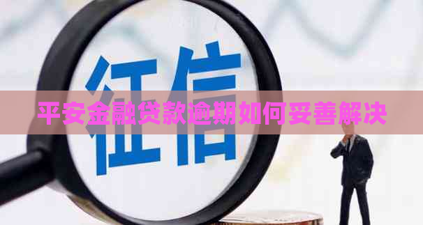 平安金融贷款逾期如何妥善解决