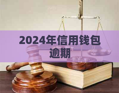 2024年信用钱包逾期