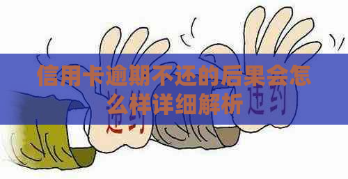 信用卡逾期不还的后果会怎么样详细解析