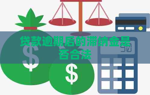 贷款逾期后的滞纳金是否合法