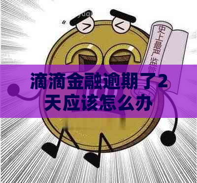 滴滴金融逾期了2天应该怎么办