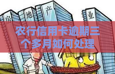 农行信用卡逾期三个多月如何处理