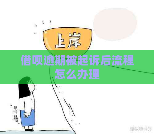 借呗逾期被起诉后流程怎么办理