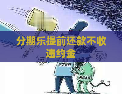 提前还款不收违约金