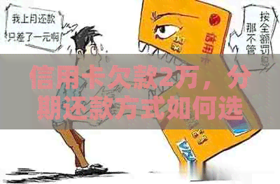 信用卡欠款2万，分期还款方式如何选择？了解所有可能性