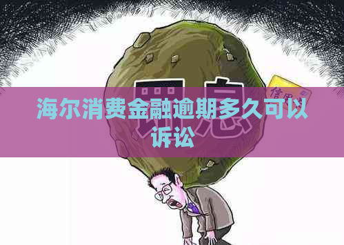 海尔消费金融逾期多久可以诉讼