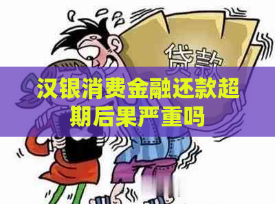 汉银消费金融还款超期后果严重吗