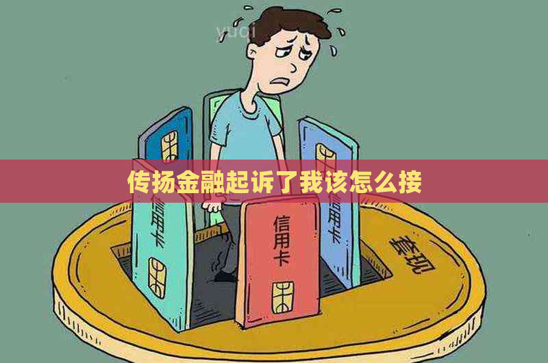 传扬金融起诉了我该怎么接