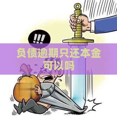 负债逾期只还本金可以吗