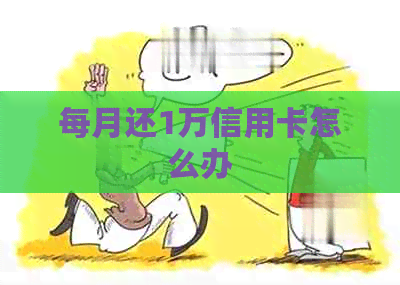 每月还1万信用卡怎么办