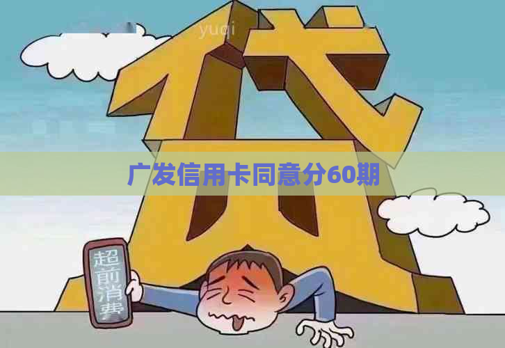 广发信用卡同意分60期