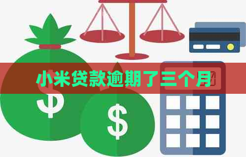 小米贷款逾期了三个月