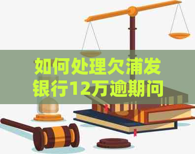 如何处理欠浦发银行12万逾期问题