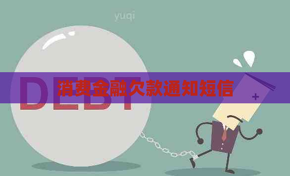 消费金融欠款通知短信