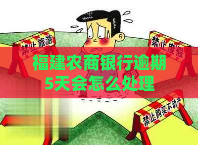 福建农商银行逾期5天会怎么处理