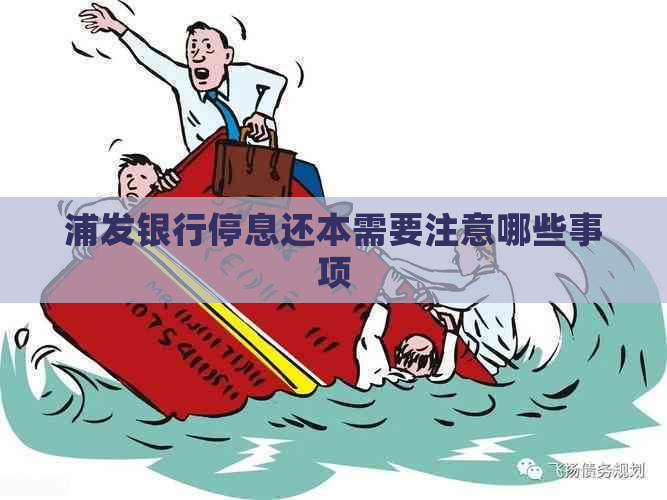 浦发银行停息还本需要注意哪些事项