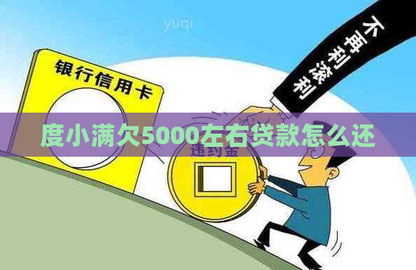 度小满欠5000左右贷款怎么还