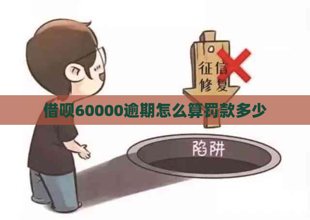 借呗60000逾期怎么算罚款多少