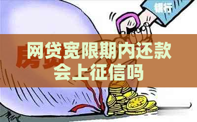 网贷宽限期内还款会上吗