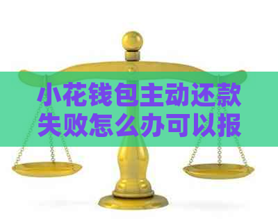 小花钱包主动还款失败怎么办可以报警吗？如何解决？