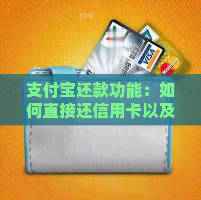 支付宝还款功能：如何直接还信用卡以及相关问题解答