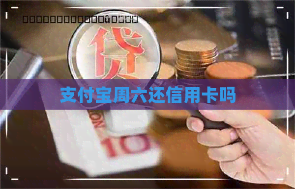 支付宝周六还信用卡吗