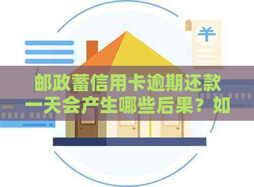 邮政蓄信用卡逾期还款一天会产生哪些后果？如何避免逾期还款？