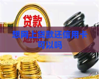 想网上贷款还信用卡可以吗