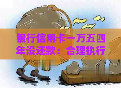 银行信用卡一万五四年没还款：合理执行标的与后果分析