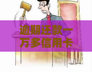 逾期还款一万多信用卡一年未还，信用记录受损是否会导致刑事责任？