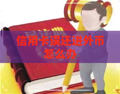 信用卡误还进外币怎么办