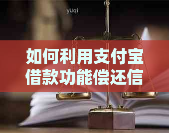 如何利用支付宝借款功能偿还信用卡欠款