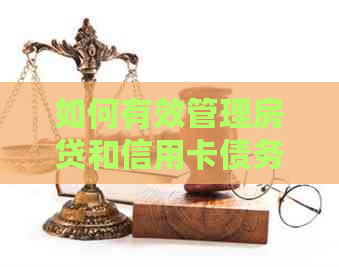 如何有效管理房贷和信用卡债务，实现债务清偿？